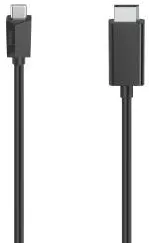 Adaptor HAMA Video Cable, USB-C Plug - DisplayPort Plug, Ultra-HD 4K, 1.50 m