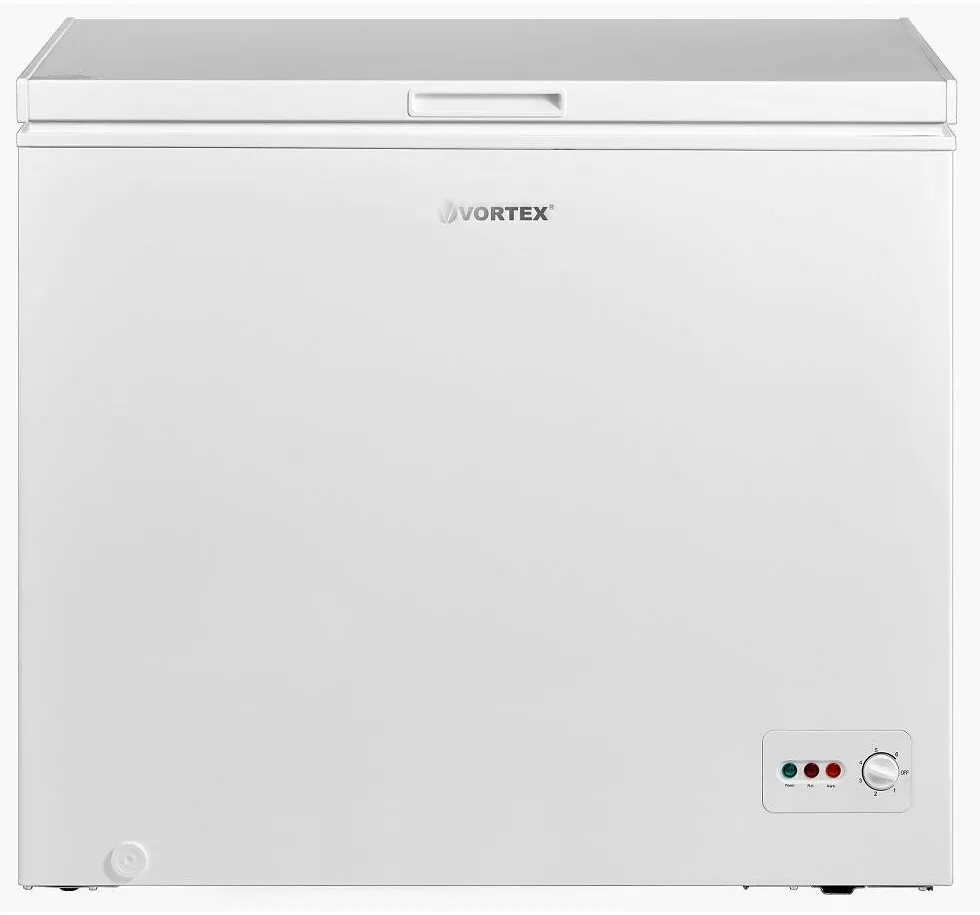 Vortex Lada frigorifica Vortex VCF20SWH01M, Static, 198 L, Control mecanic, L 94.5 cm, Alb