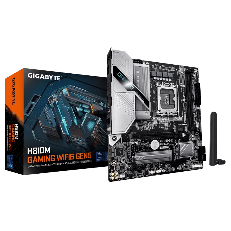 Placa de Baza GIGABYTE MB H810M G WIFI6 GEN5