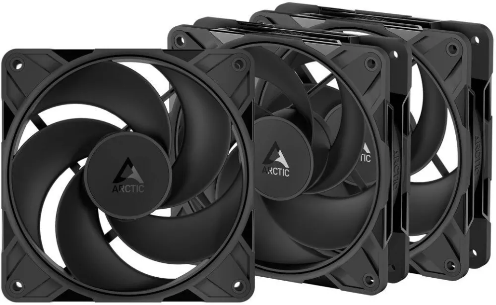 ARCTIC Ventilator PC Arctic P14 Pro Reverse Black, set 3 buc, 14cm, 400-2650rpm