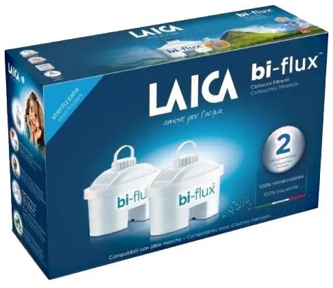 LAICA Filtre Laica Biflux pentru cana de filtrare apa, 2 buc
