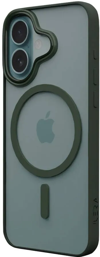 iLera Husa telefon iLera Go ColorAnt, Deep Green, TPU, PC, pentru iPhone 16