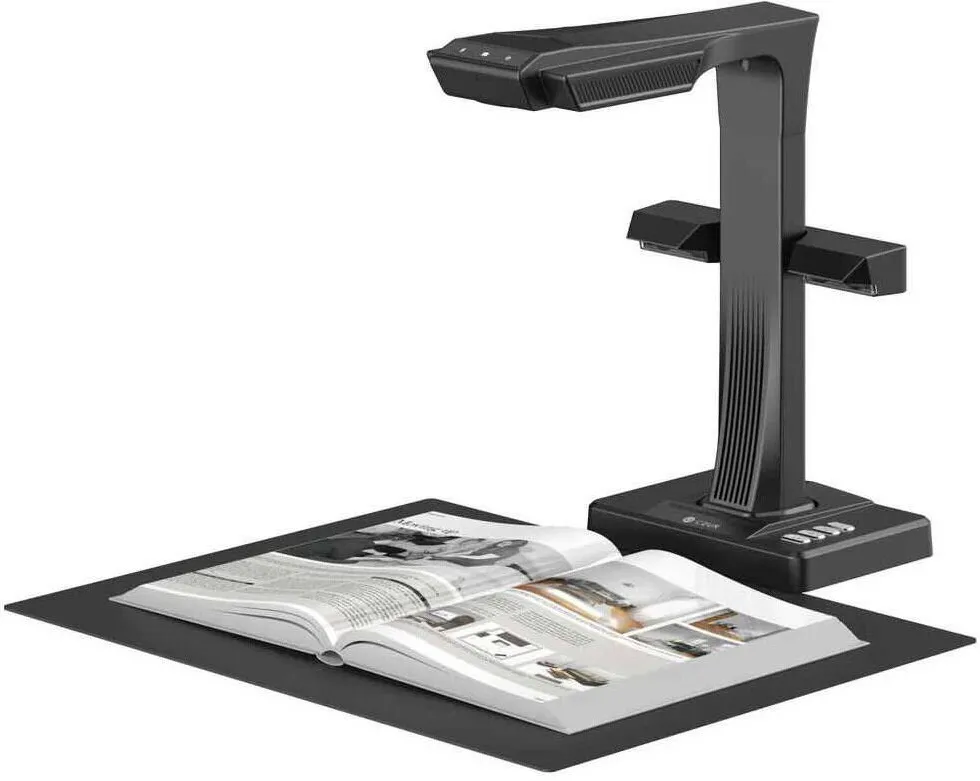 Scanner Czur Scanner Czur ET Ultra, 420dpi, Senzor CMOS 40M pixeli, A4, Iesire video HDMI, Software inteligent, Tehnologie OCR