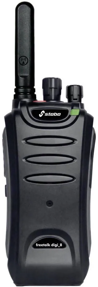 Stabo Statie radio PMR portabila Stabo Freetalk Digi 8 0.5W 8CH Analog + 8CH Digital acumulator 1650mAh inclus 20282