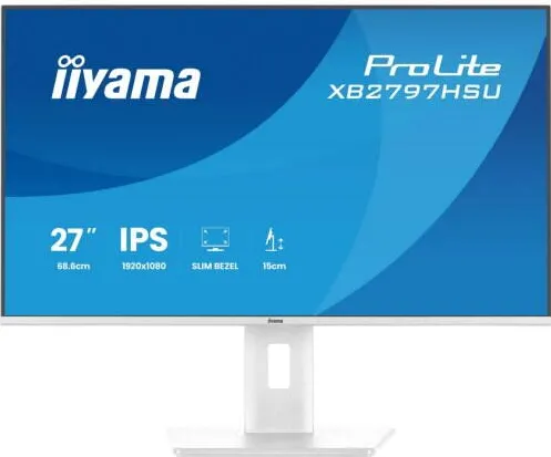 IIYAMA 68.6cm (27") XB2797HSU-W1 16:9 HDMI+DP+2xUSB-C IPS