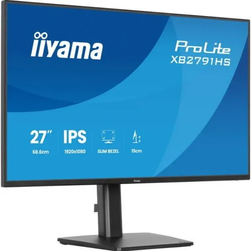 Monitor IIyama Monitor Iiyama 27 inch, 1920 x 1080 pixeli, 1ms, Negru