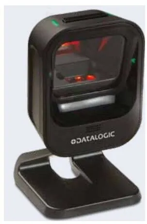 Scanner cod de bare Datalogic Scaner Magellan 900i, neagra, cu suport, cablu 2m