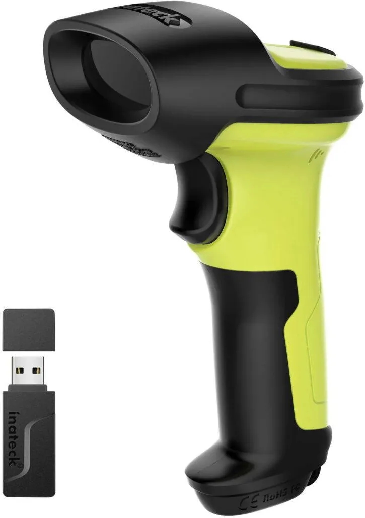 Scanner cod de bare inateck BCST-72, wireless