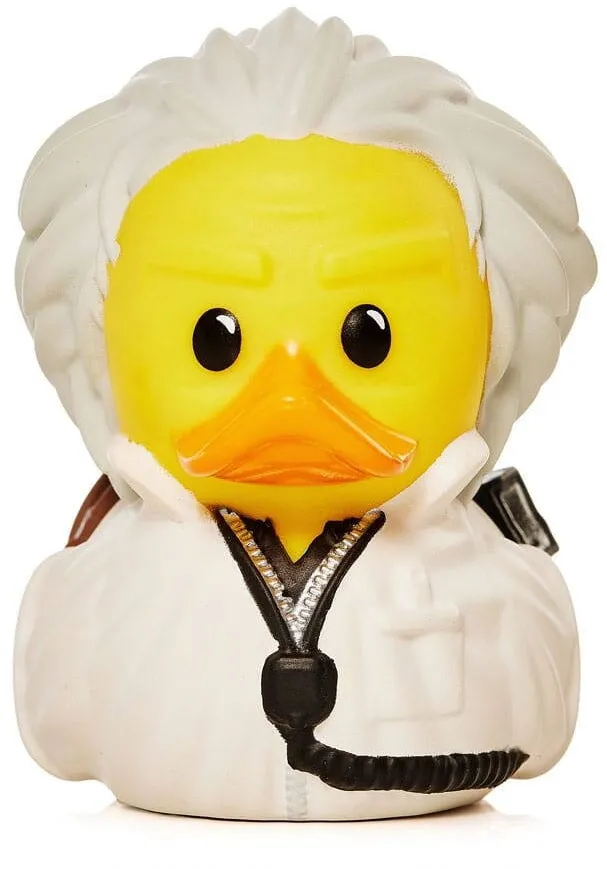 TUBBZ Figurina Tubbz Kaczuszka Mini Back To The Future Doc Brown, PVC, 5cm, set colectionar