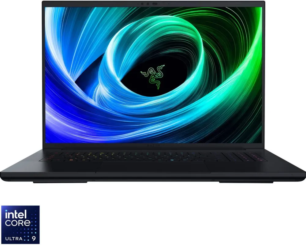 Laptop RAZER Laptop Razer Gaming Blade 18 cu procesor Intel® Core™ Ultra 9 275HX pana la 5.40 GHz, 18", UHD+ 240Hz / FHD+ 440Hz, 64GB DDR5, 2x 2TB SSD, GeForce RTX 5090 24GB, Windows 11 Home