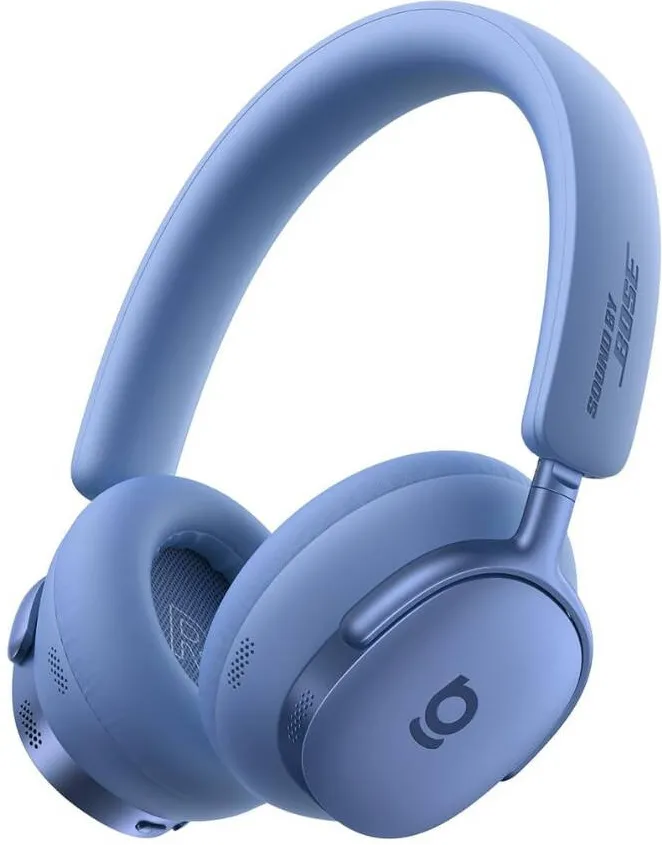Casti wireless over-ear Baseus Inspire XH1 Sound by Bose, ANC adaptiv, Bluetooth 6.1, autonomie 100 ore, Twilight Blue