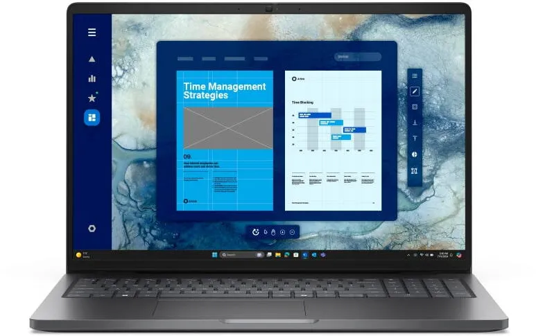 Laptop Dell Laptop Business DELL Pro 16 PC16250, cu procesor Intel Core 5 120U, 16'' IPS, 16 GB DDR5, 256 GB SSD, Intel Graphics, Windows 11 Pro