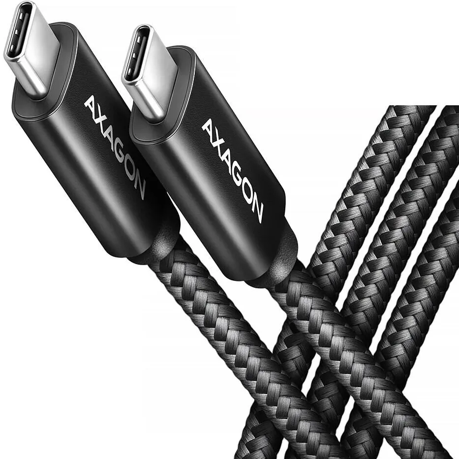 AXAGON Cablu date, Axagon, USB-C/USB-C, 1m, Negru
