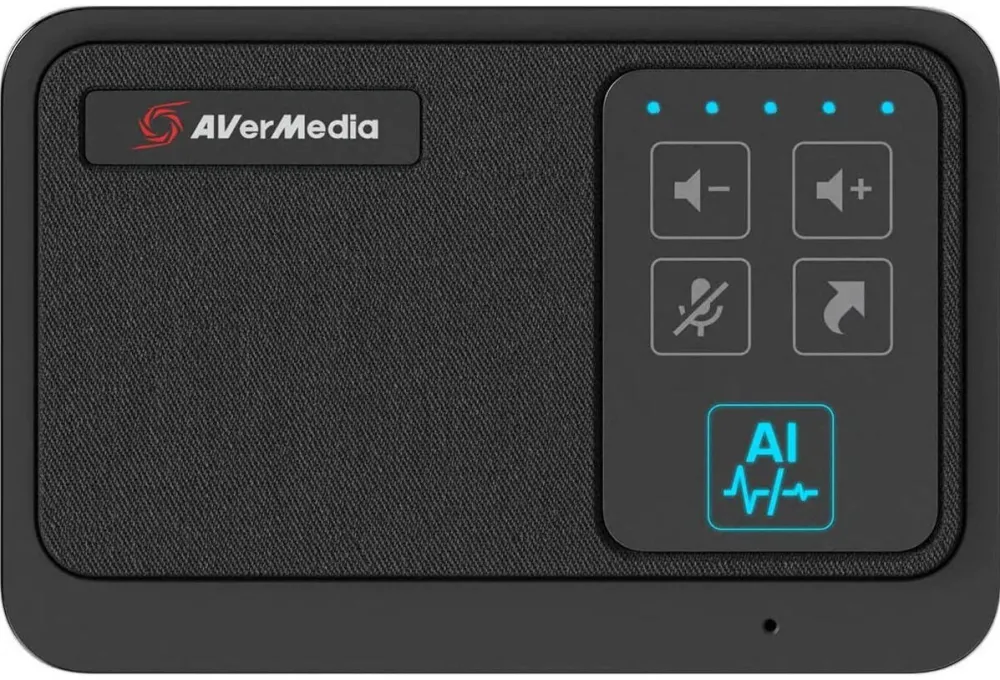 AVERMEDIA Microfon, Avermedia, 29-dB/mW, Negru