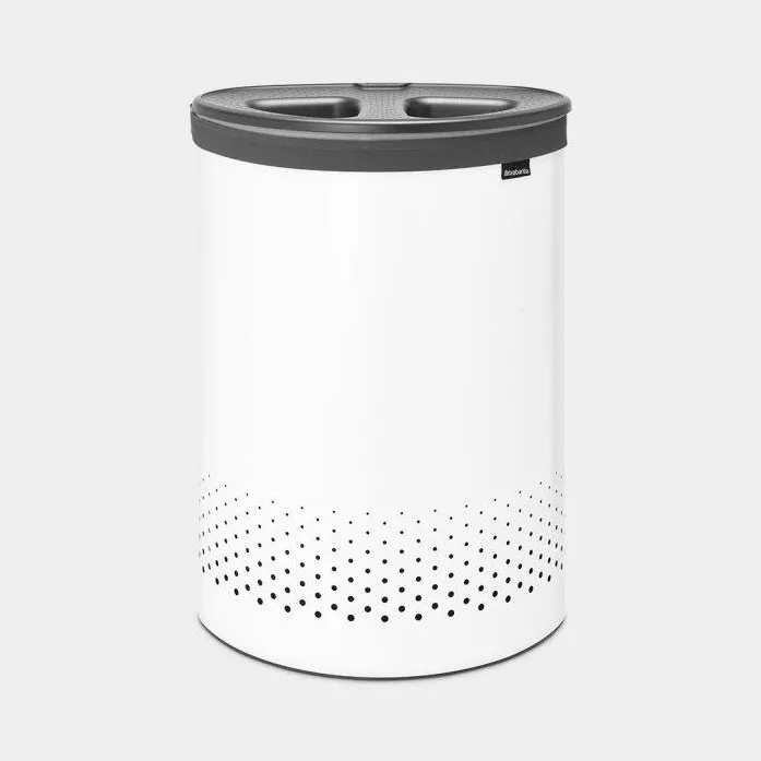 Cos de rufe Brabantia 55 L gri inchis alb
