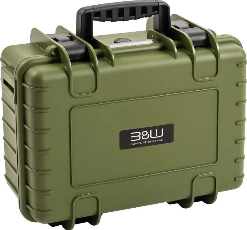BW Outdoor Cases Type 4000 / Bronze green (divider system)