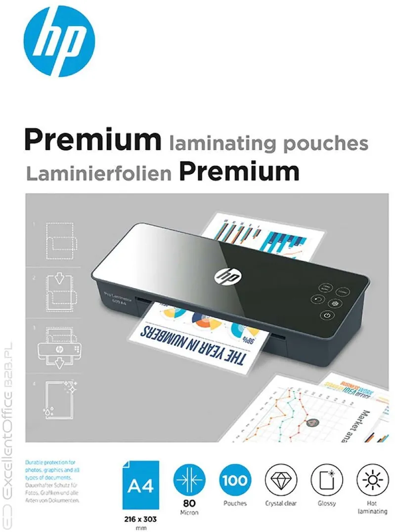 HP HP Premium lamination film A4 100 pc(s)