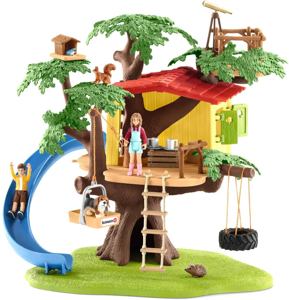 Schleich Set de joaca Schleich, Casa din copac