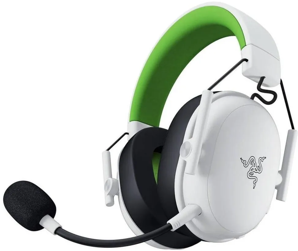 Casti Over-Head RAZER Casti Gaming Razer Blackshark V3 X Hyperspeed pentru Xbox, Over-Ear, 2.4G/Bluetooth/USB, TriForce 50mm, Microfon HyperClear Cardioid 9.9mm, Autonomie 70 ore Alb