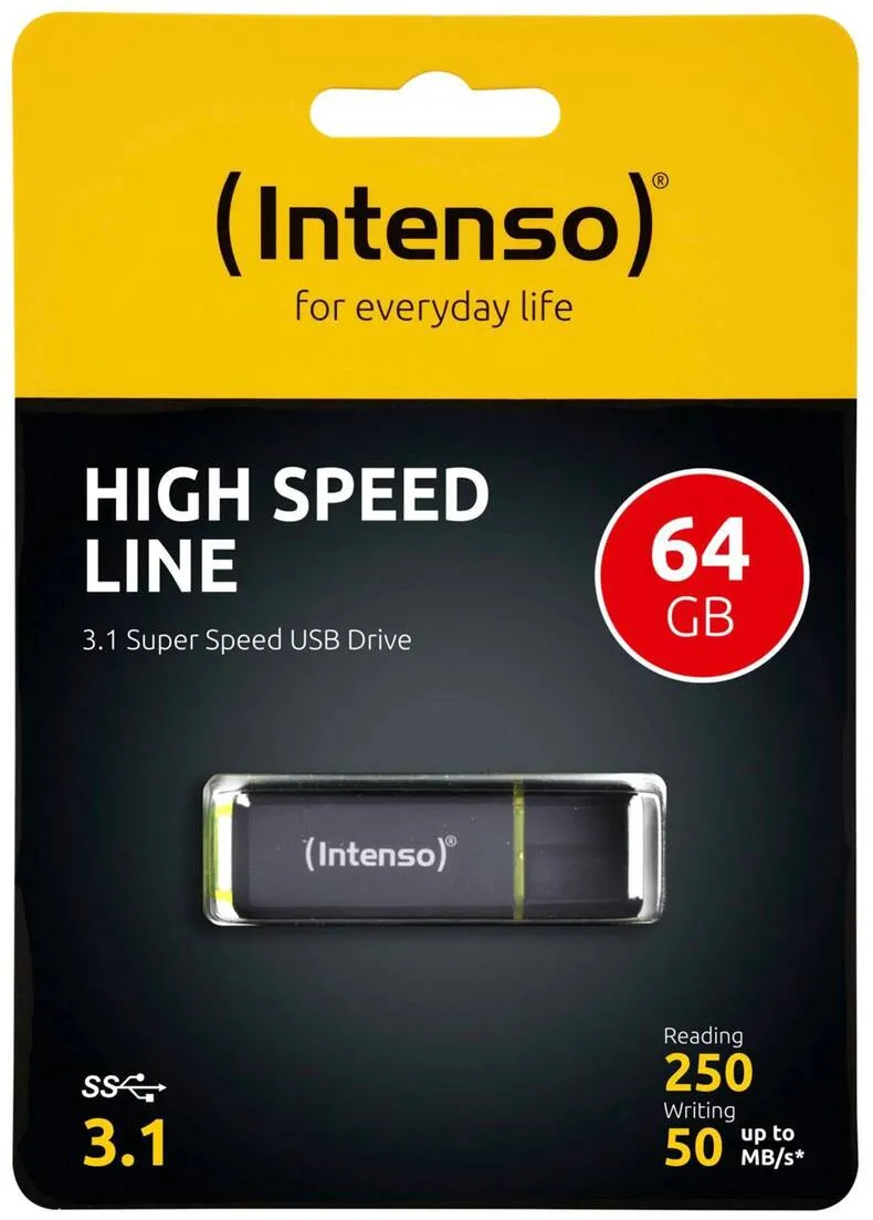 Memorie USB Intenso High Speed Line 64GB 3.1