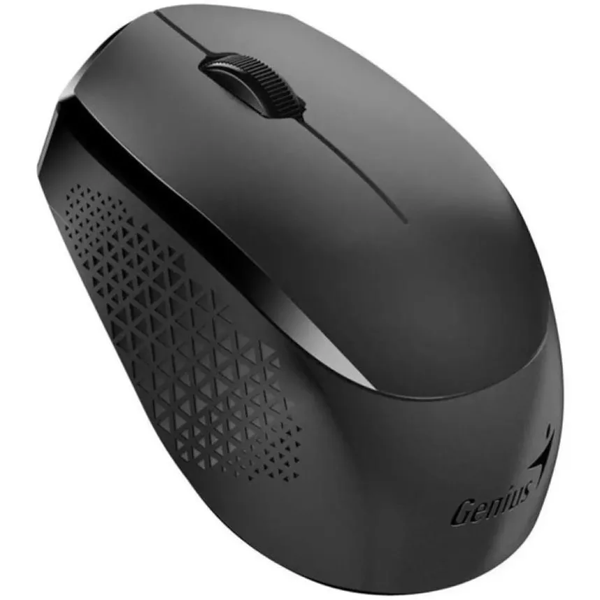 Mouse GENIUS MOUSE Genius, "NX-8000S", PC sau NB, wireless, 2.4GHz, optic, 1200 dpi, butoane/scroll 3/1, USB-C, negru, "31030025400" (timbru verde 0.18 lei)