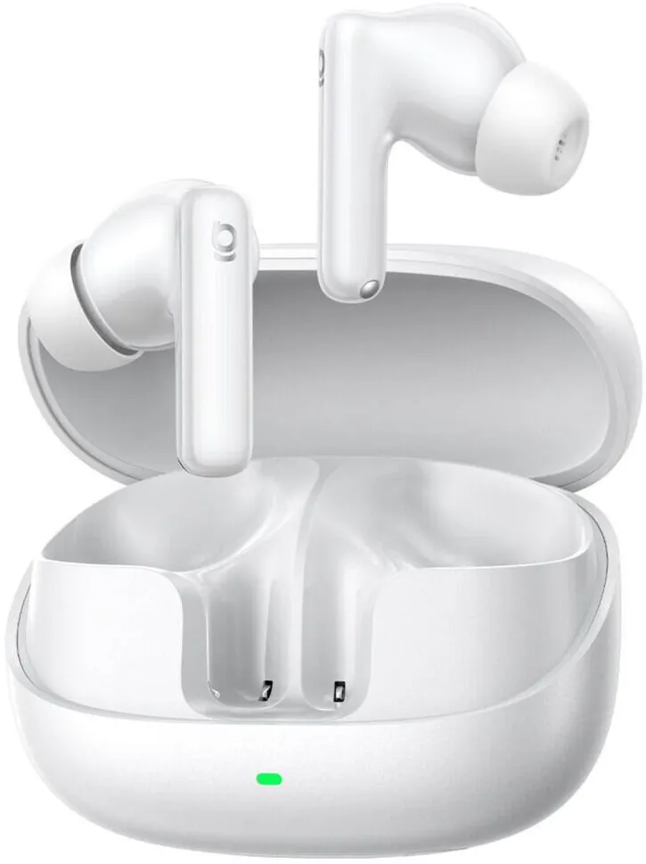 Casti In-Ear Baseus Casti True Wireless In-Ear Baseus Bowie MP1, Bluetooth 6.0, Hybrid ANC, Autonomie pana la 10/40 ore, 6 Microfoane cu AI, IP55 Alb