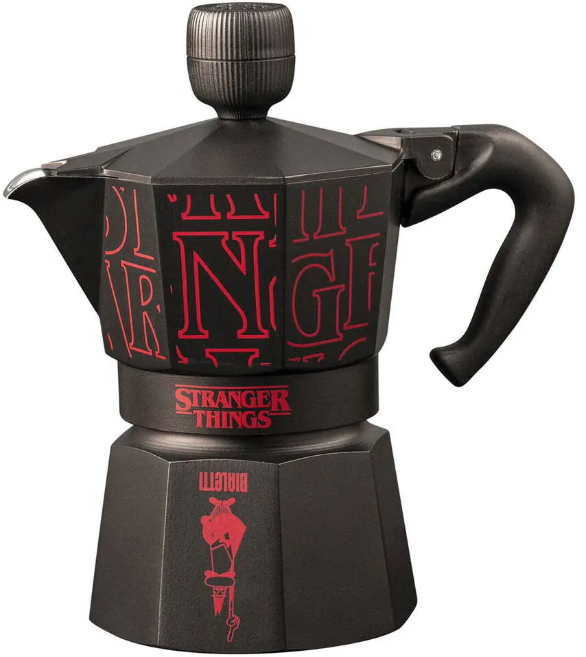 BIALETTI Aparat de cafea Bialetti Moka Express pentru 3 persoane - Design Stranger Things