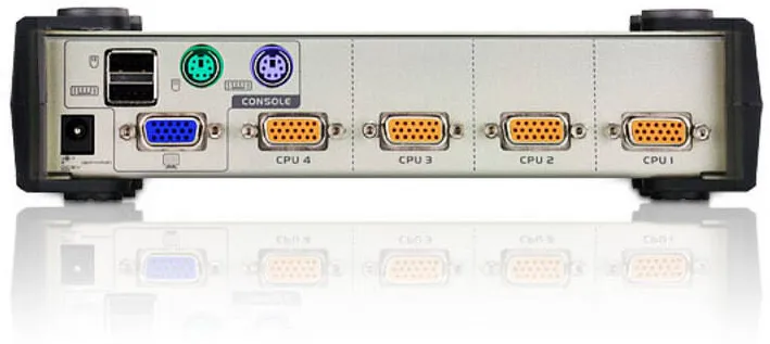 Accesoriu Retea ATEN CUBIQ 4 PORT USB & PS/2 KVM SWITCH