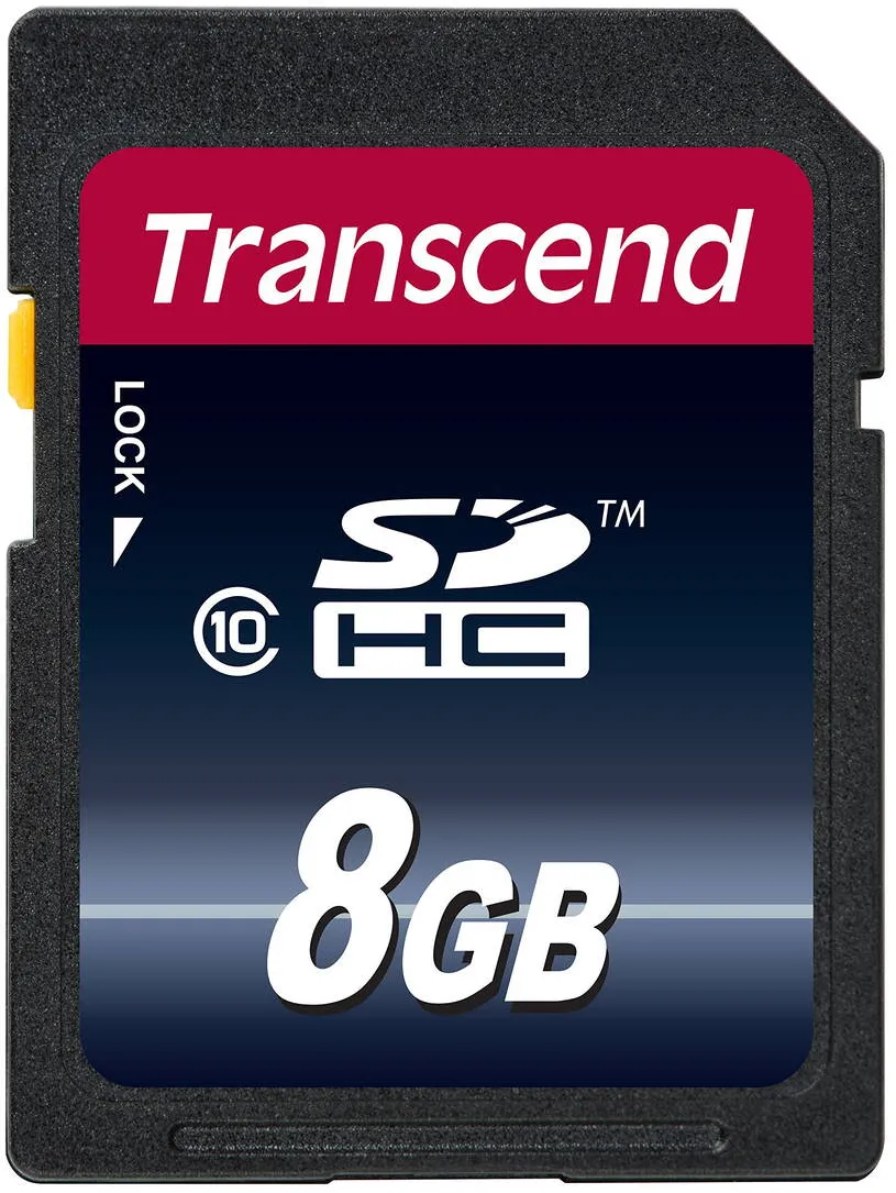 Card de Memorie Transcend SDHC 8GB Clasa 10