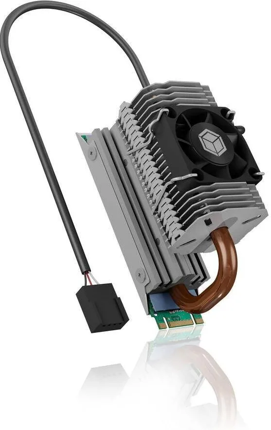 Radiator SSD Icy Box M.2 schwenkbar