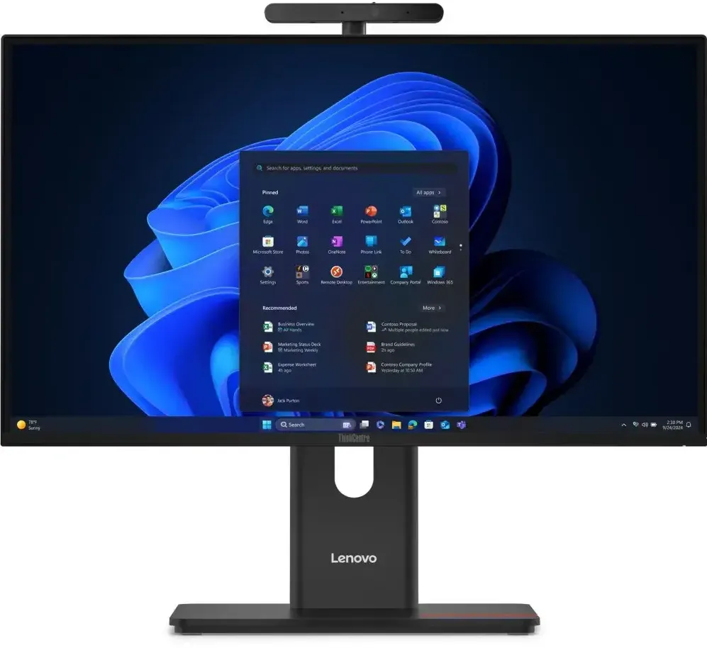 Sistem All in One Lenovo ThinkCentre M90a G6 13AV000YPB W11Pro Ultra 7 265/32GB/1TB/INT/vPro/23.8 FHD