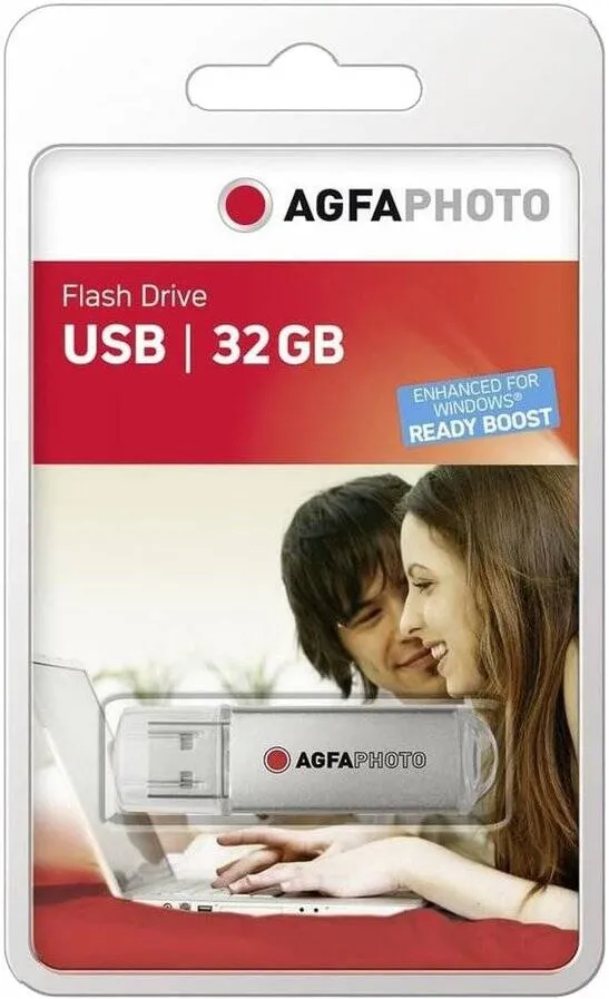 Memorie USB AgfaPhoto silver 32GB