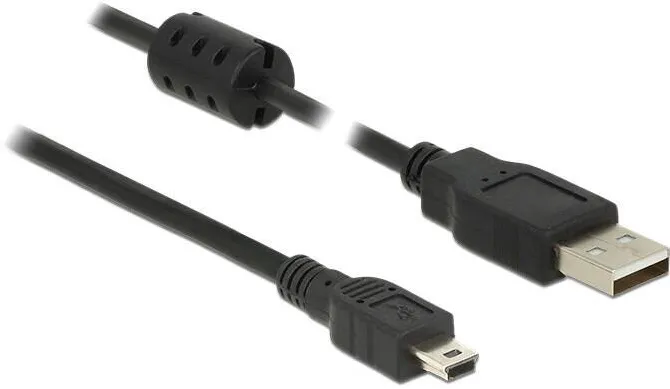 DELOCK USB KabelA -> Mini-B St/St 1.50m schwarz