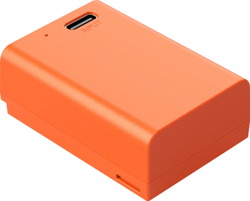 SmallRig 4967 EN-EL25 USB-C Rechargeable Camera Baterie Orange
