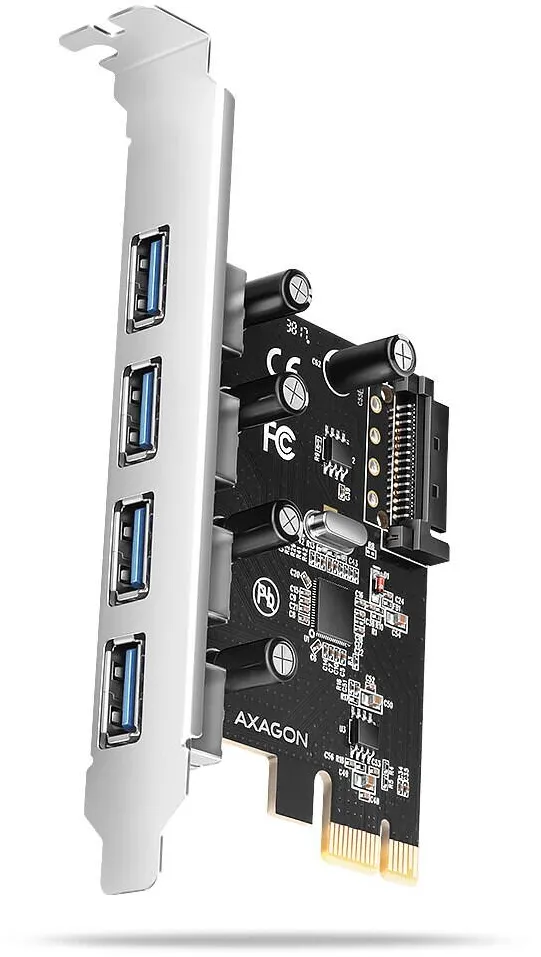 Adaptor AXAGON Adaptor AXAGON PCEU-430RS, PCIe controller, 4x ext. USB-A 5Gbps