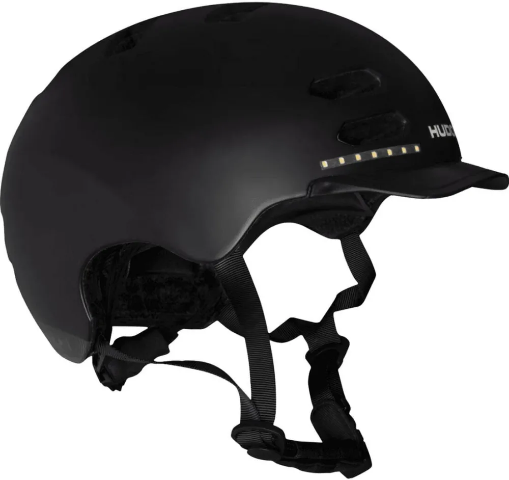 HUDORA skater helmet LED (black, size M)