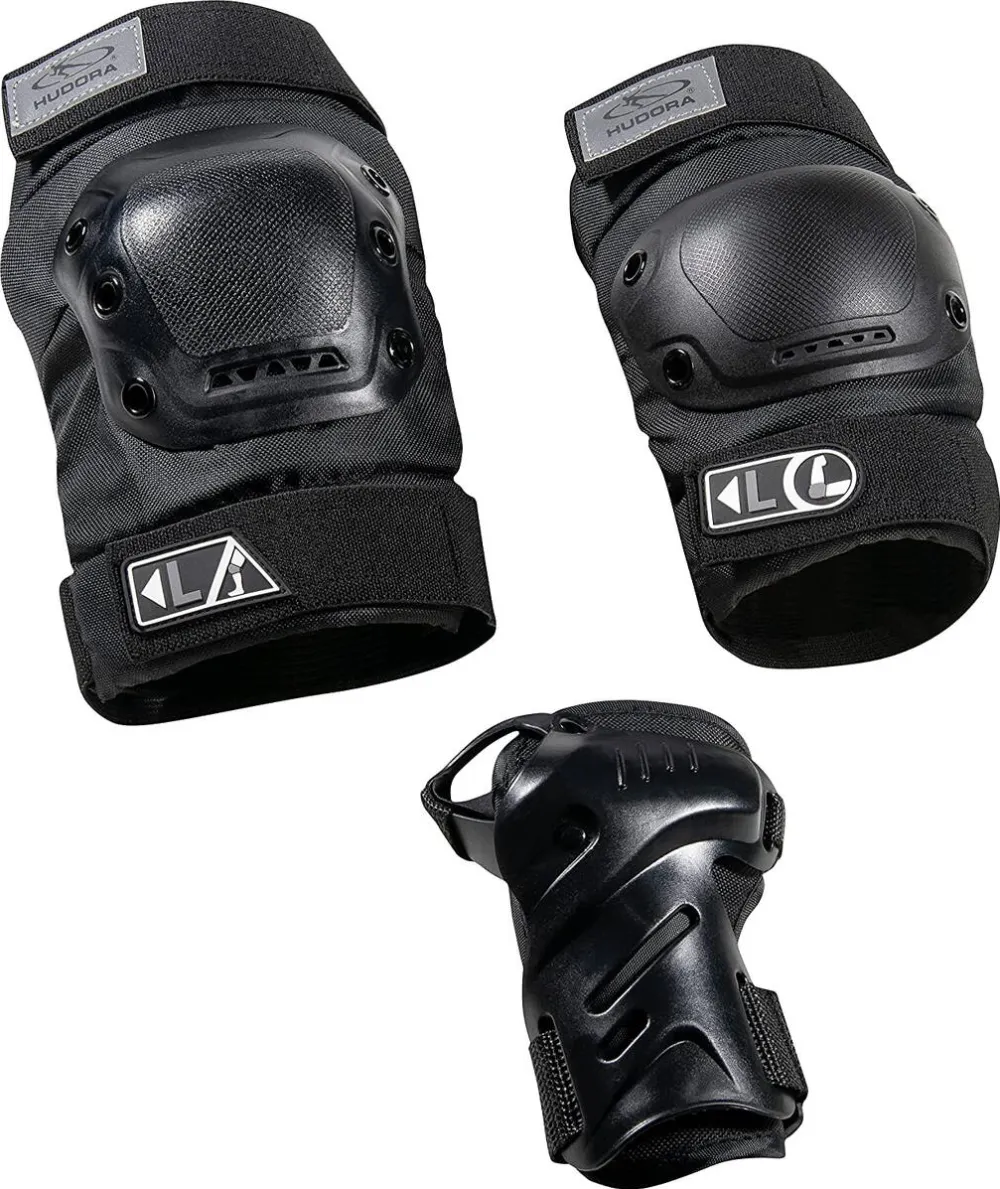 HUDORA Hudora biomechanical protector set (black, size XL)