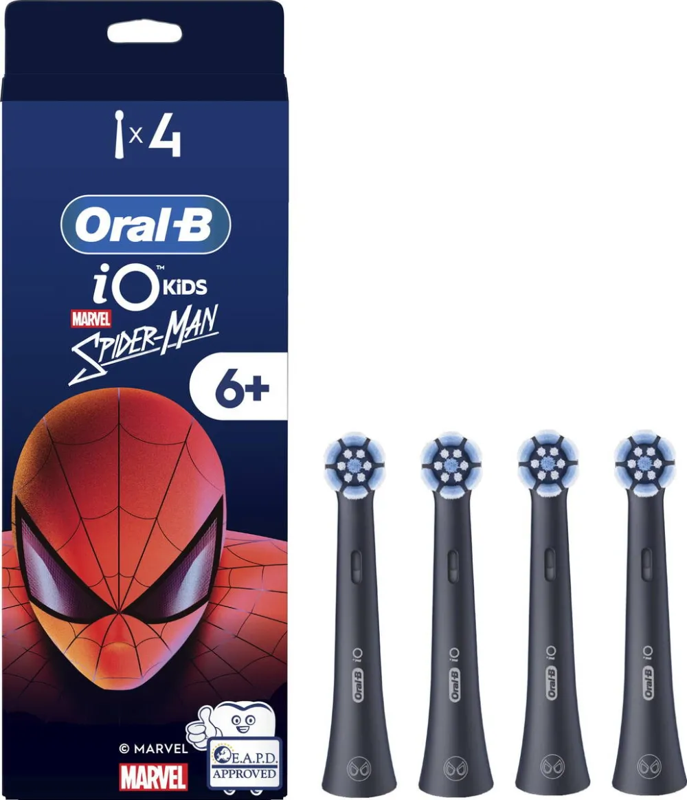 ORAL-B iO kids Refills Spiderman, 4pcs
