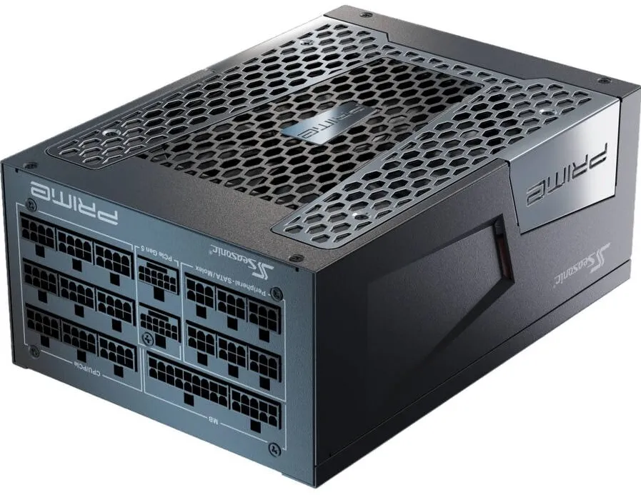 Sursa PC Seasonic Sursa Seasonic PRIME PX ATX 3 (2024), 80 Plus Platinum, 2200W, 12VHPWR, ATX 3.1, Full Modulara, Negru