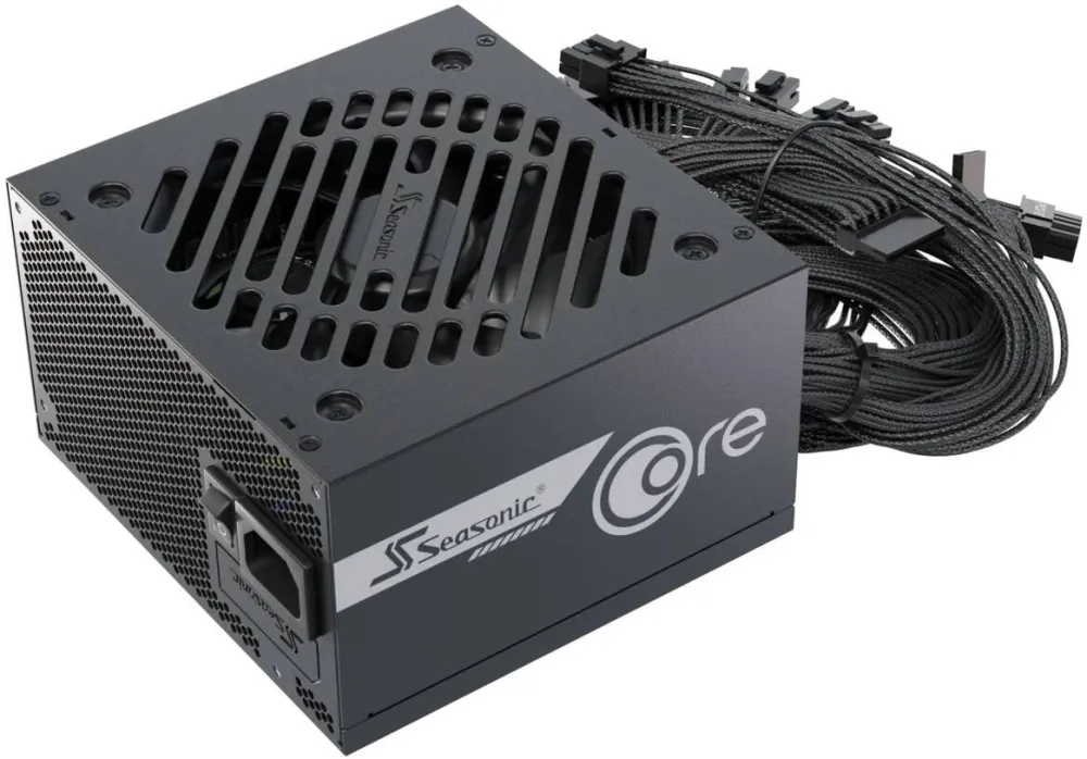 Sursa PC Seasonic Surse PC Seasonic 650W ATX 3.1, 80PLUS Bronze, Negru, 140x150x86mm
