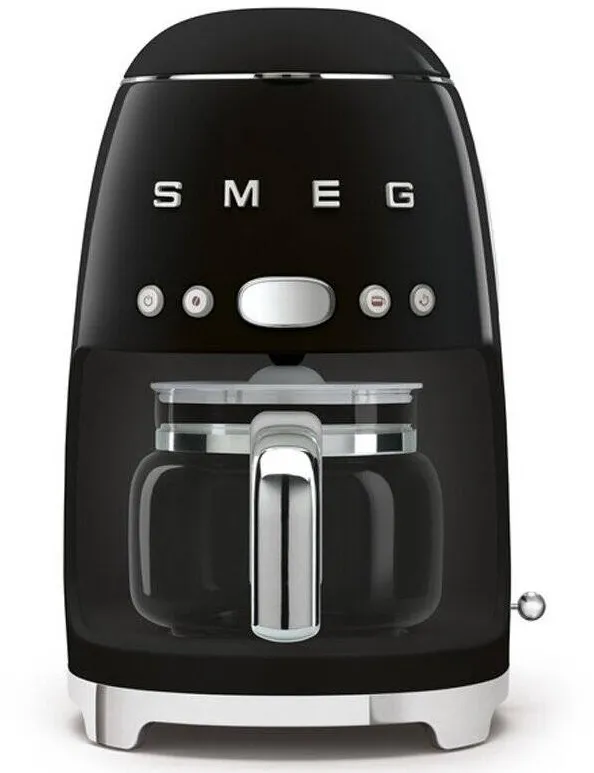 Cafetiera SMEG Cafetiere Smeg, model DCF02BLEU, 1,4l, negru