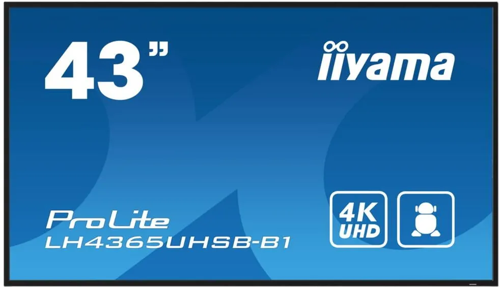 IIyama Public 43 LH4365UHSB-B1 UHD