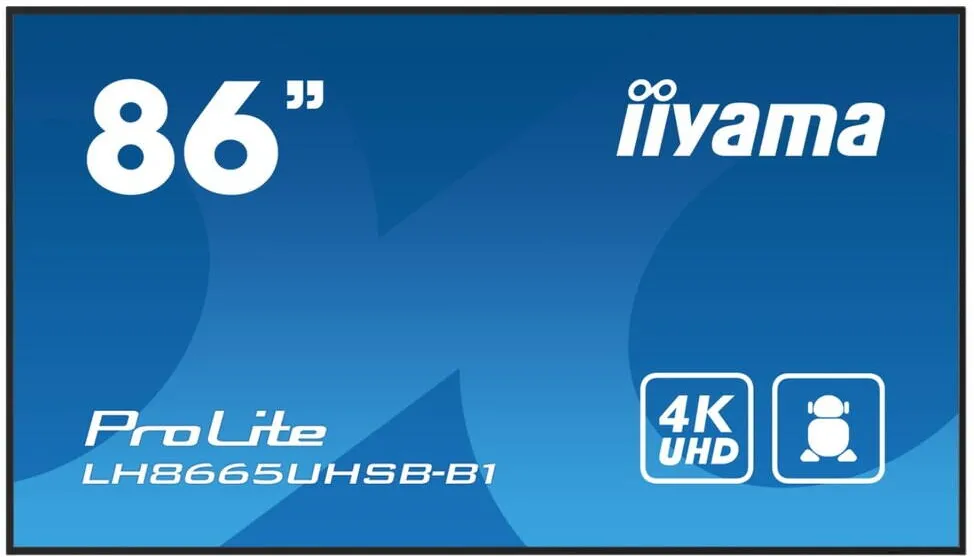 IIyama Public 86 LH8665UHSB-B1 UHD