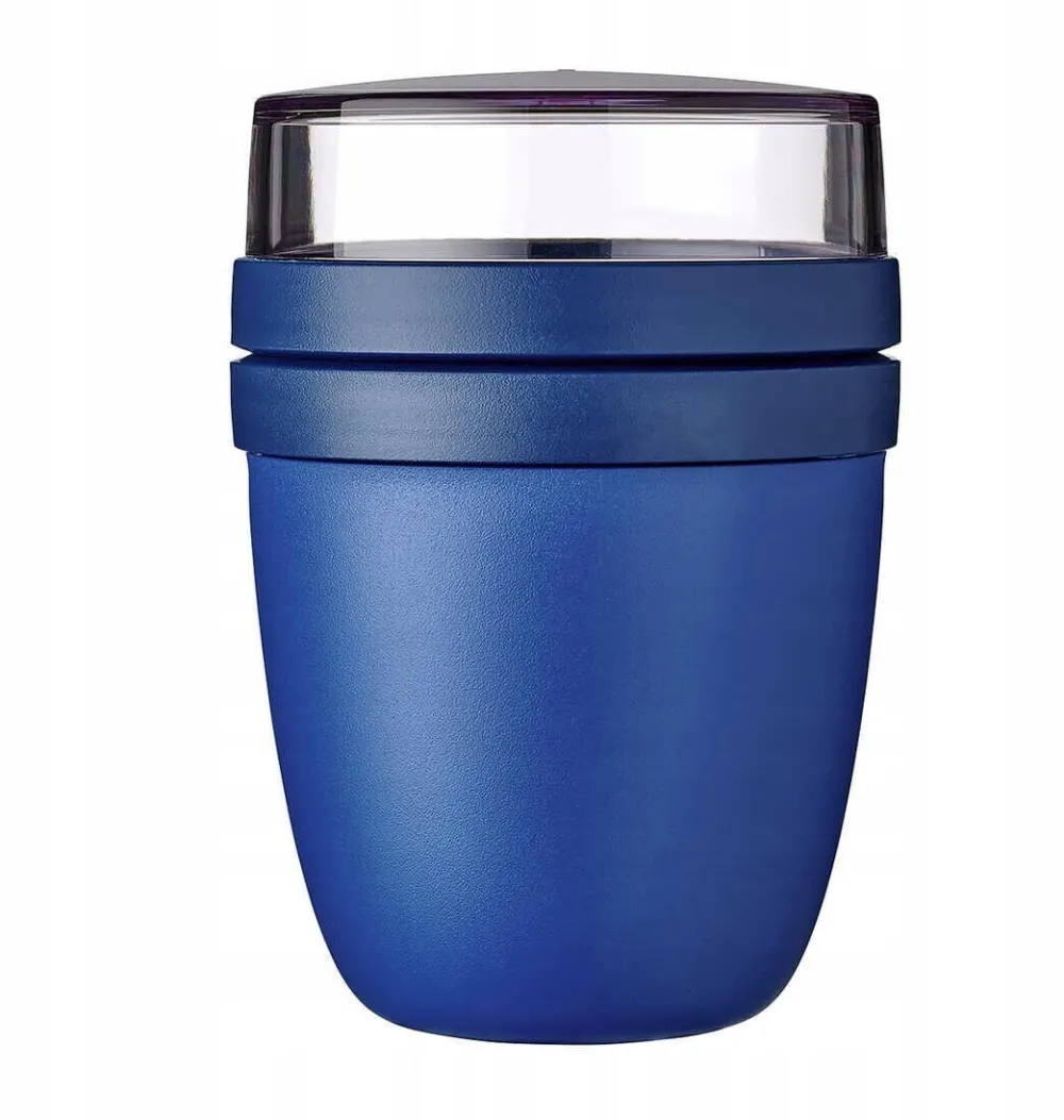 Mepal Cutie alimentara Mepal Ellipse 700 ml, albastru, termica, compacta