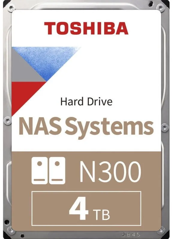 Hard Disk Toshiba HDD NAS Toshiba N300, 3.5", 4TB, 7200RPM, 512MB, SATA 6Gb/s, bulk