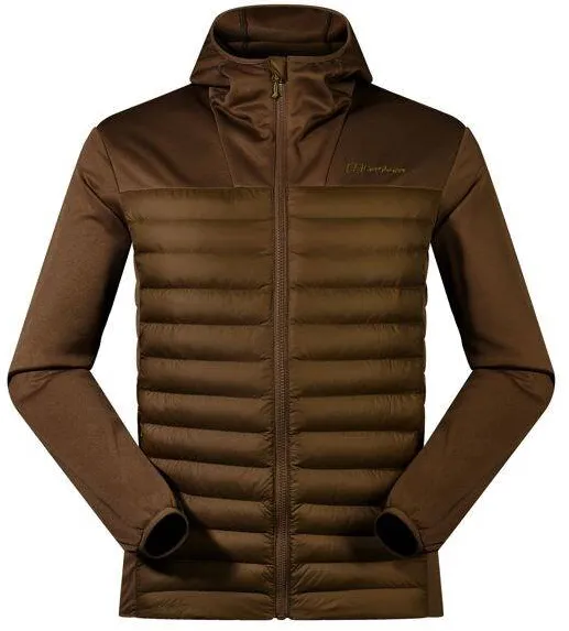 Berghaus Jacheta hibrida cu gluga Berghaus Vaskye, marimea M, maro