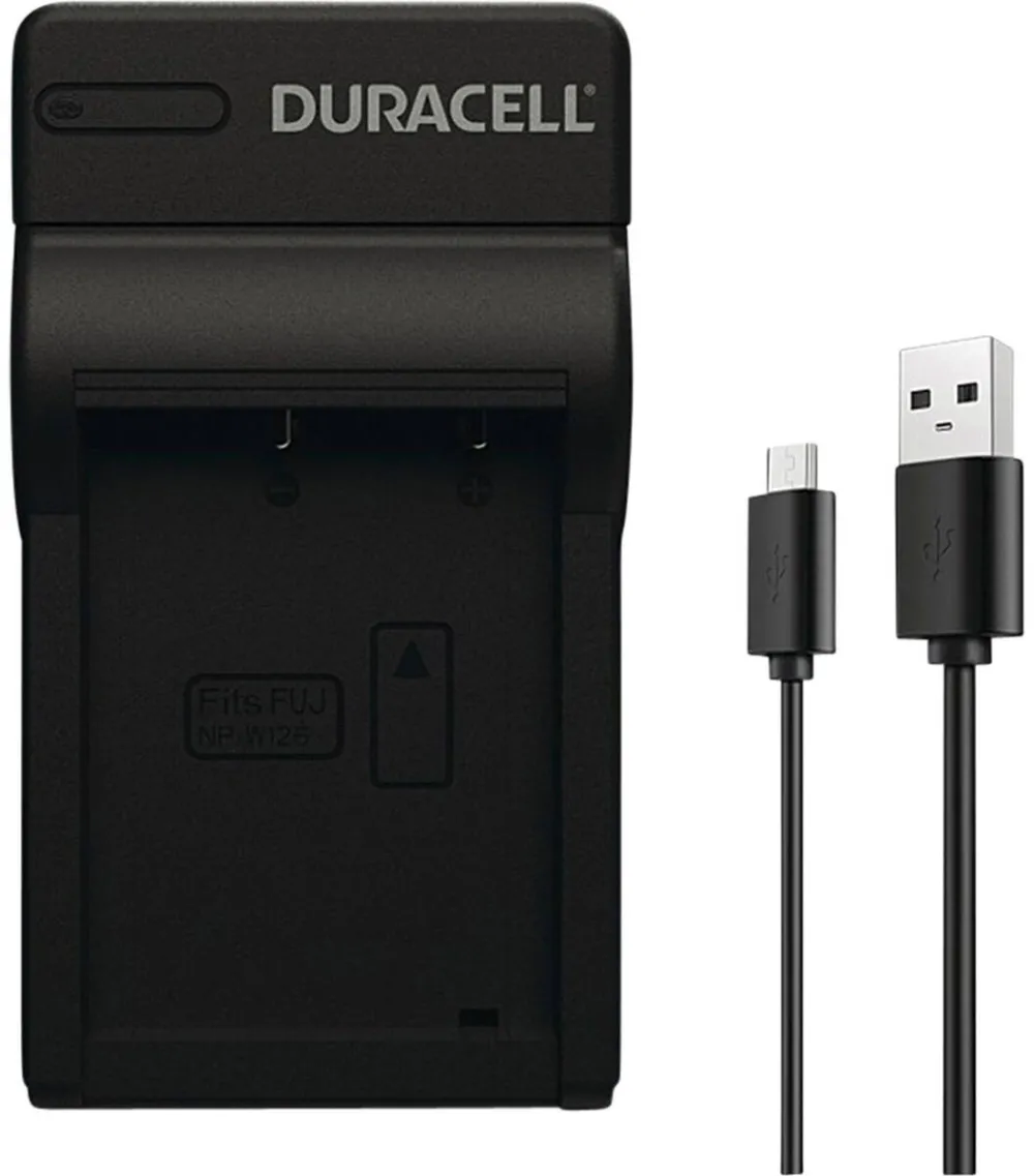 Incarcator DURACELL cu cablu USB pentru DRFW126 / NP-W126