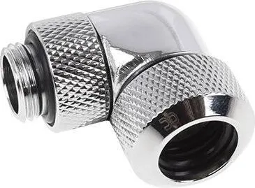 Alphacool Eiszapfen 90° pipe connection 1/4" on 13mm, chrome-plated - 17392