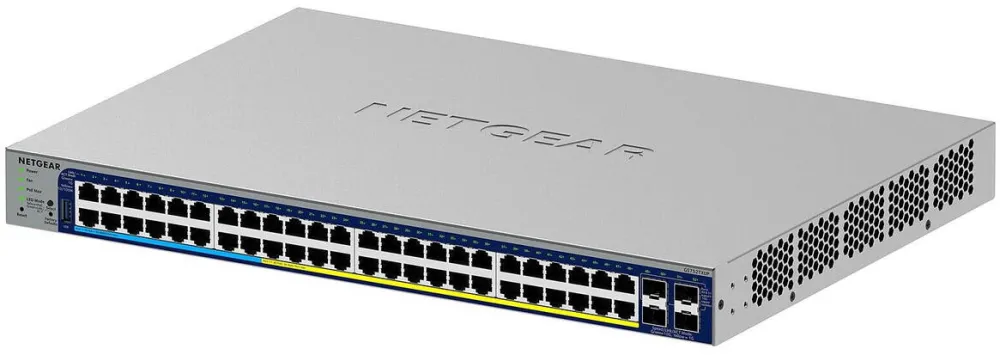 Switch Netgear 48Port 10/100/1000, alimentare PoE