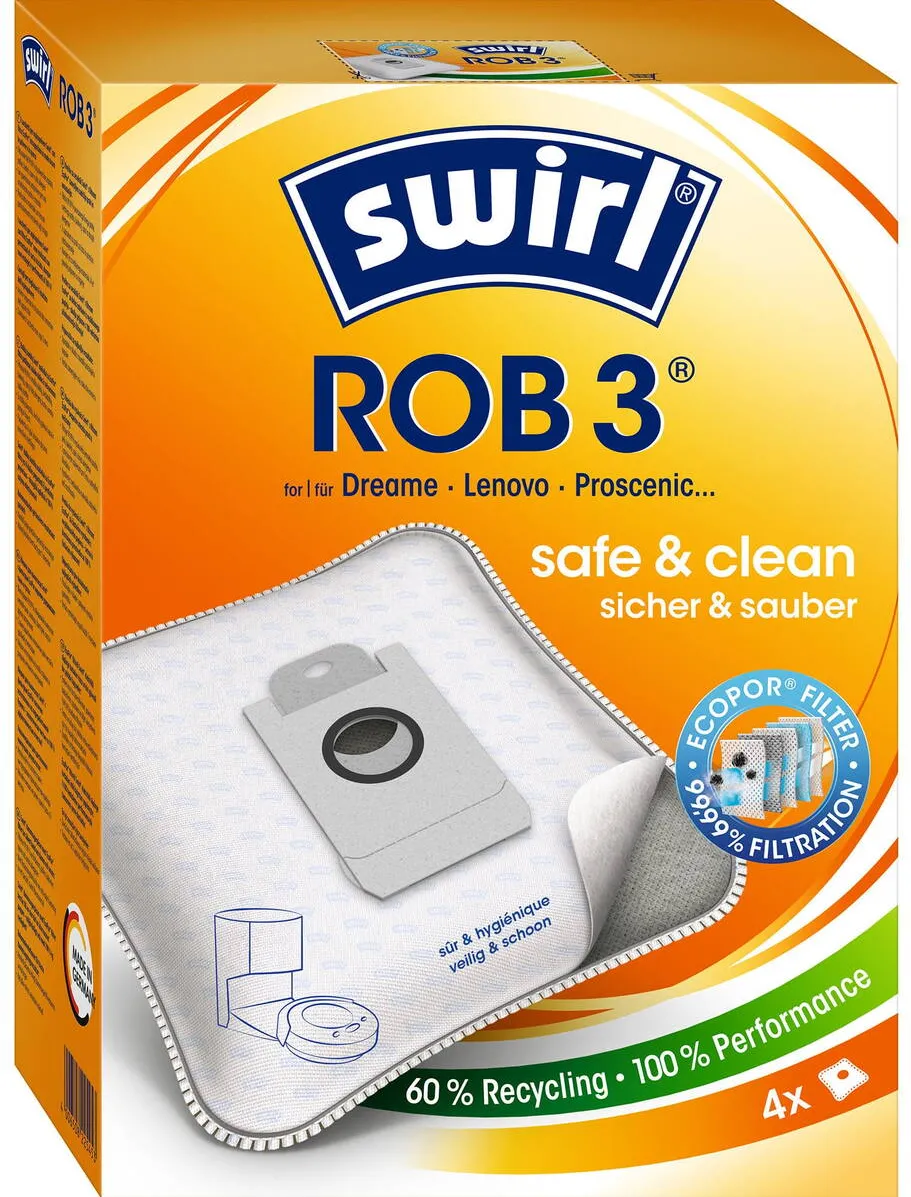 Saci aspirator Melitta ROB 3 EcoPor pentru Dreame/Eufy